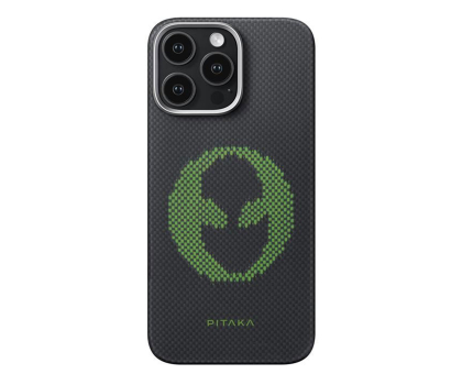 Etui do telefonów PITAKA x Aries Tactile Woven Case do iPhone 16 Pro Max Alien